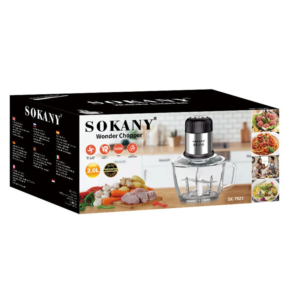 Sokany SK-7025 Trituradora de Alimentos - ShopMundo