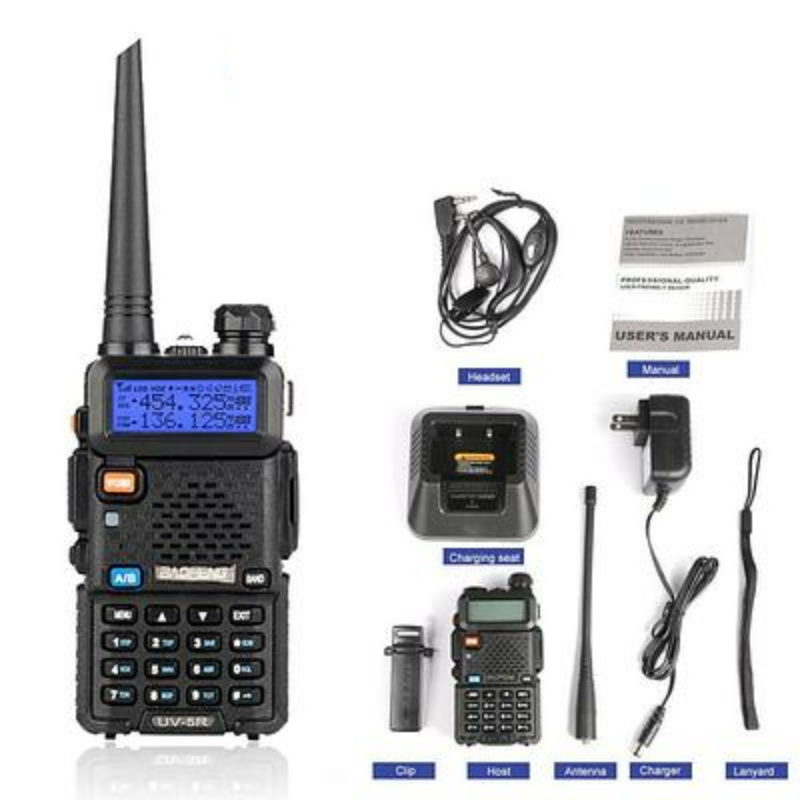 Radio de Comunicación Baofeng UV-5R, UHF / VHF