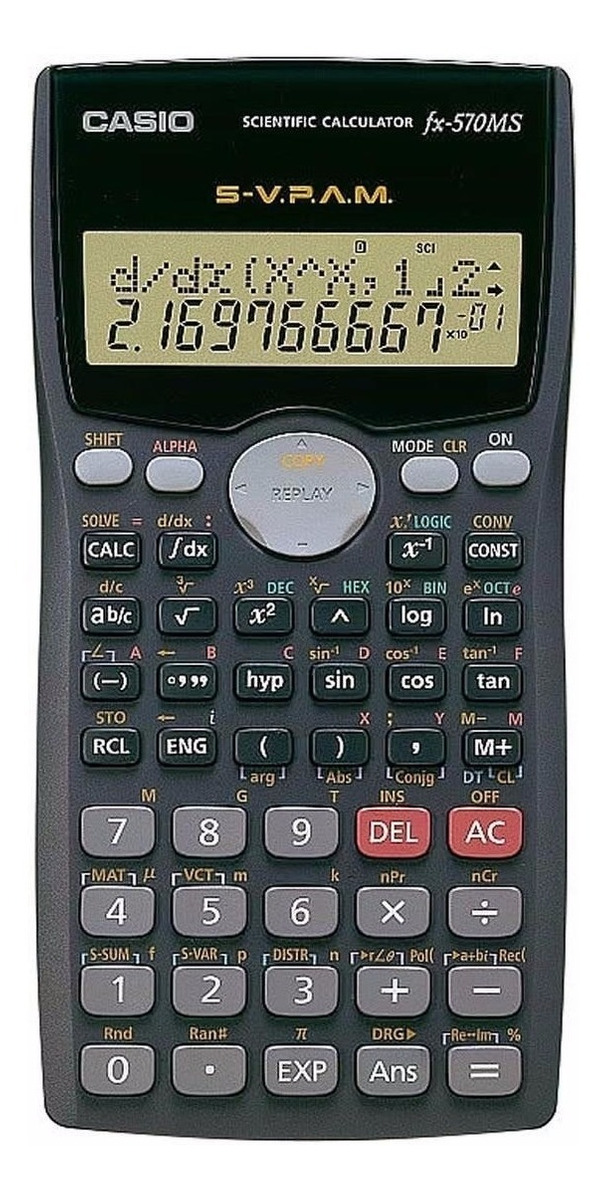 Calculadora cientifica fx 570ms sale