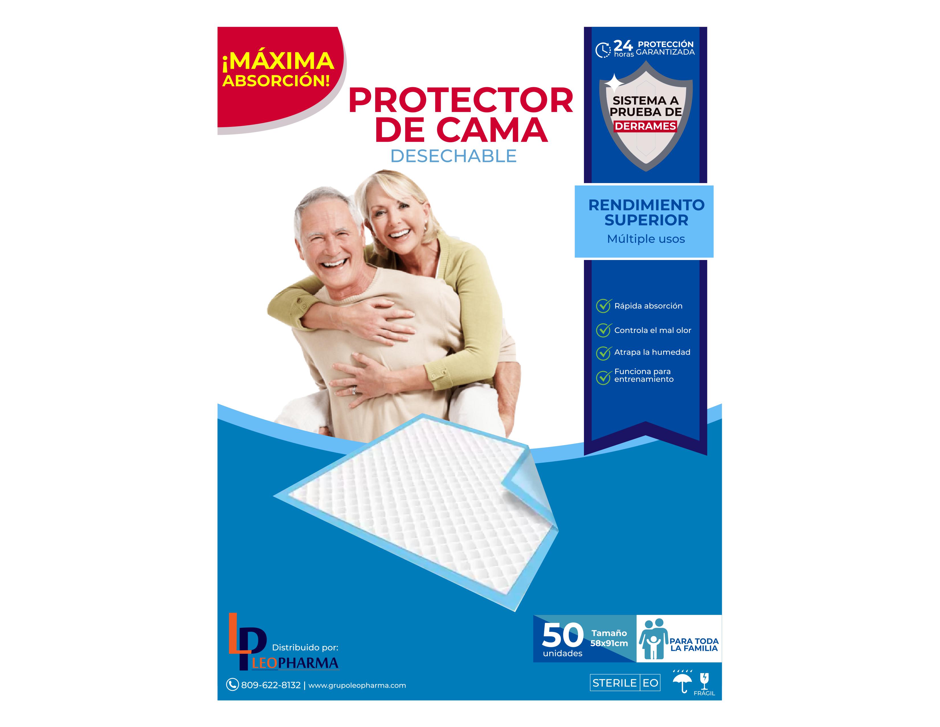 Salud y Cuidado Personal :: Suministros de Salud :: Leopharma Express  Protectores De Cama 50 uds.