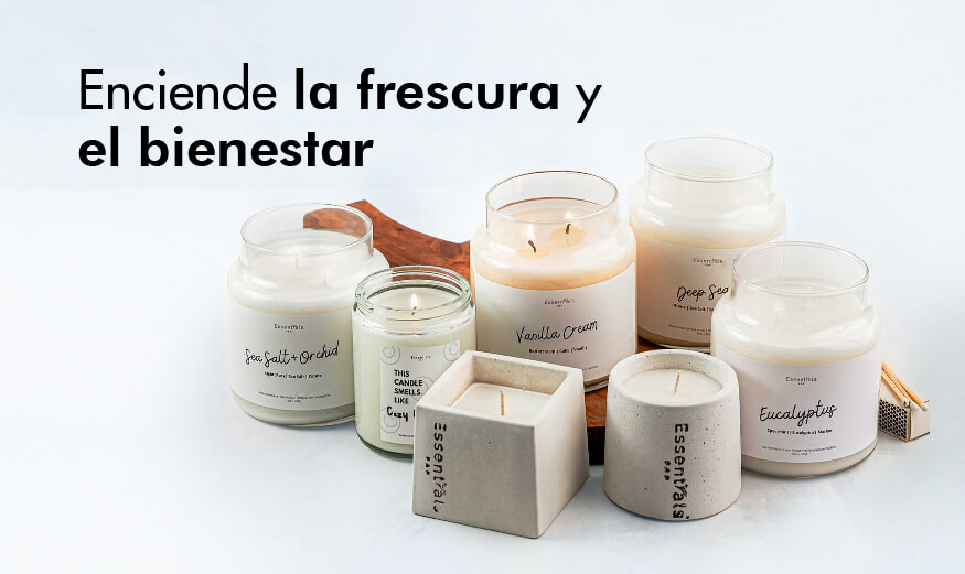  ESSENTIALS P&P CANDLES