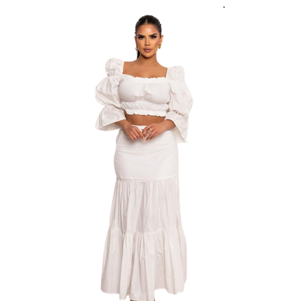 Vestidos con arandelas en la falda best sale