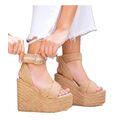 Alhambra Zapatillas con Plataforma Yute