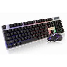 Bosston 8310 Teclado y Mouse Gamer Retro Iluminado