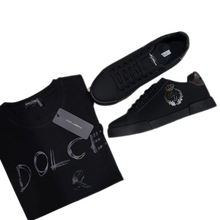 Set DG T-Shirt y Tenis Negros