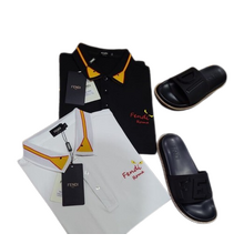 Set FD de Sandalias y Poloshirt