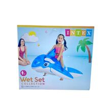 Intex Flotador de Ballena Azul