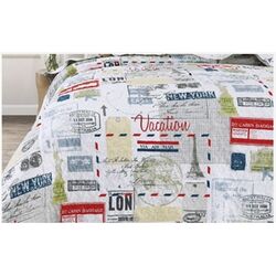 Colcha Tejido Luigi Reversible