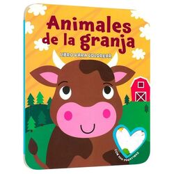 Animales de la Granja, Libro Para Colorear
