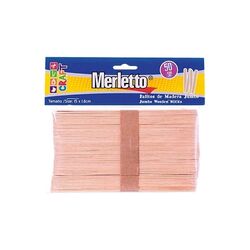 Merletto Palitos de Madera