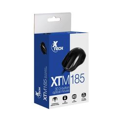 XTech Xtm 185 Mouse Usb De Tres Botones Óptico