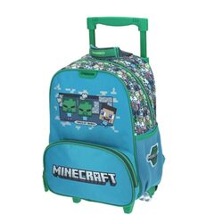 Chenson Minecraft Mochila con Ruedas