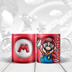 Taza Mario Bros 3D