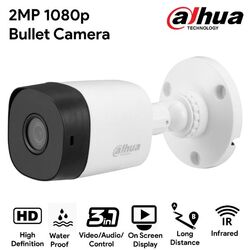Dahua Bullet Cámara HDCVI De 2 MP