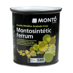 Montó Esmalte Metálico Acabado Forja Fino