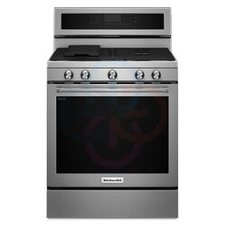 KitchenAid Estufa de 5 Hornillas