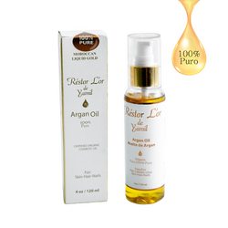 Réstor L´or de Yamil Aceite de Argán 100% Orgánico Puro 4 OZ.