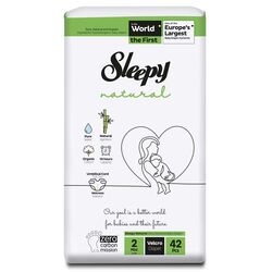 Sleepy Natural Pañales Ultra Sensitive Ajuste de Velcro