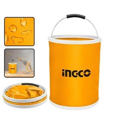 Ingco Cubeta de Tela Plegable 15 Lts