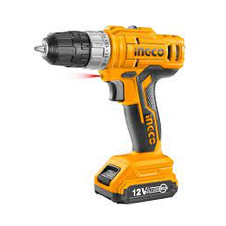 Ingco UCDLI200528 Taladro Recargable con Batería 20 V Li-Ion
