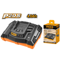 ngco UFCLI2082 Cargador Doble para Batería 4 Ah 120 V