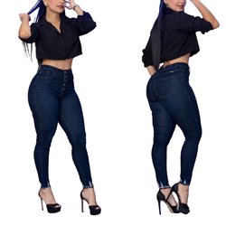 Kancan Jeans Cintura Alta