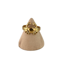 Anillo Diseño de Cangrejo