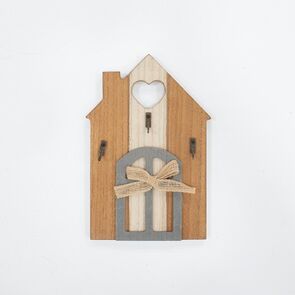 Llavero de Pared con Forma de Casa