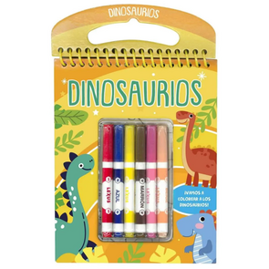 Dinosaurios, ¡Vamos A Colorear!