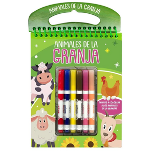 Animales de La Granja, ¡Vamos A Colorear!