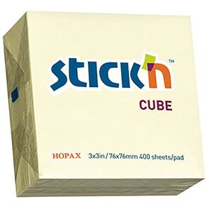 Stick'n Notes Notas Adhesivas en Cubo