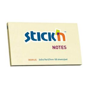 Stick'n Notes Notas Adhesivas 3x5