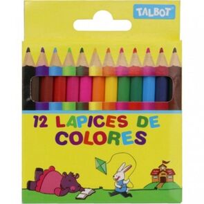 Talbot Lápices de Colores Cortos