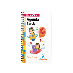 Actualidad Agenda Escolar para 4-5 Años Serie Eficaz 