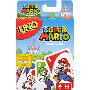 Mattel Games Uno Diseño de Super Mario