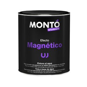 Montó Pintura Efecto Magnético