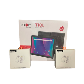 Kit Tablet T10L + 2 Audífonos Earone