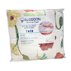 Set de Colcha Floral