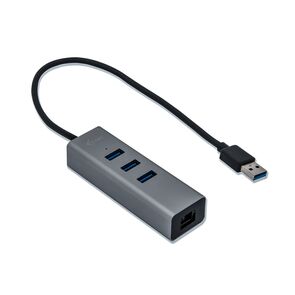 Adaptador USB 2.0 Red Ethernet y Hub USB