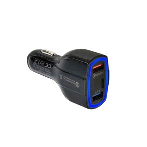 Qualcomm Cargador para Vehículo con 2 Puertos USB y un Conector Tipo C