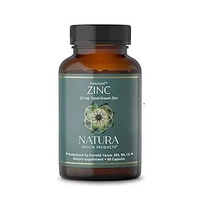 Natura Health Products Suplemento de Zinc