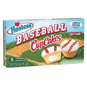 Hostess Baseball Caja de Cupcake