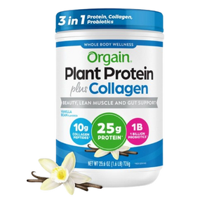 Orgain Plant Protein Plus Colágeno