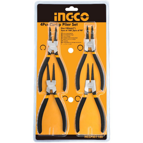 Ingco HCCPS01180 Kit de Pinzas Clip