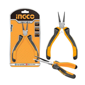 Ingco HMNP08115 Pinza de Punta Larga para Electricista
