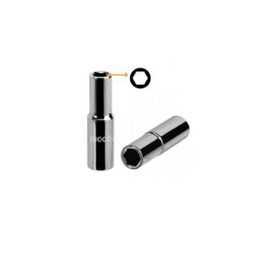 Ingco HDIS12191L Cubo Mecánico Hex Profundo 1/2X19 mm