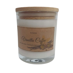 Artisens Vainilla Coffe Vela de Soja para Aromaterapia