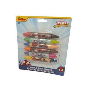 Peachtree Playthings Crayola Jumbo de Doble Caras Spiderman