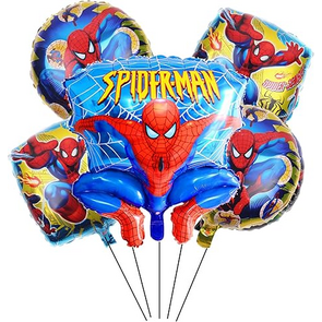 Globos Decorativos con Temática de Spiderman