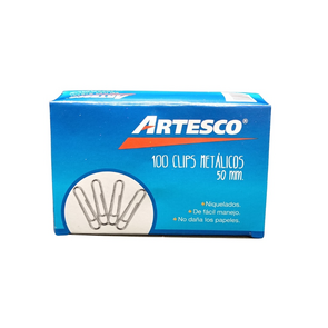 Artesco Clips Metálicos Jumbo